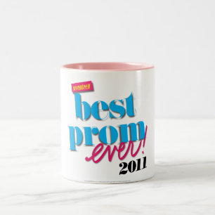 Beste Prom-server - Aqua Tweekleurige Koffiemok