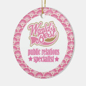 Beste public relations-cadeau keramisch ornament (Links)