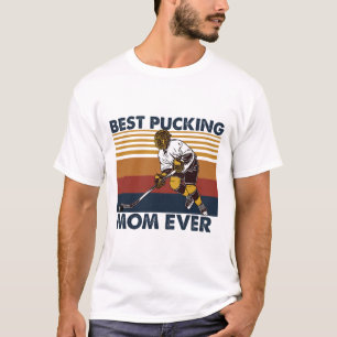 Beste Pucking Moeder Ooit Funny Hockey Moeder Spre T-shirt