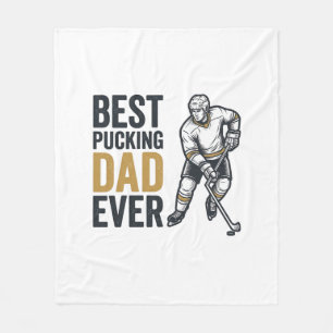 Beste Pucking Vader Ooit Hockey Vader Shirt Ontwer Fleece Deken