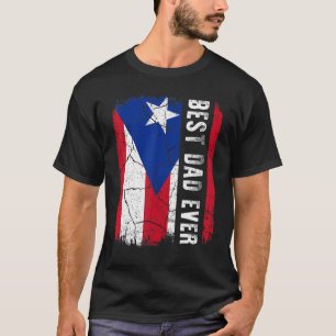 Beste Puerto Ricaanse vader ooit Puerto Rico Papa T-shirt
