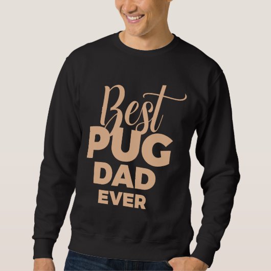 Beste Pug Papa Ever Essential T-Shirt 989 (Voorkant)