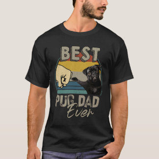 Beste Pug vader ooit essentieel 217 T-shirt
