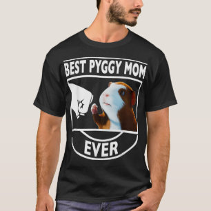 Beste Pyggy moeder ooit Liefde Guinea Varkens grap T-shirt