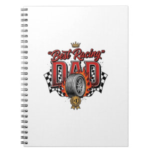 Beste Racing Vader Vintage Band Vaderendag Notitieboek