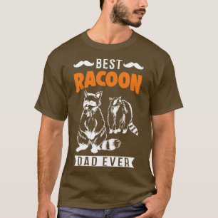 Beste Racoon Pap Ever Raccoon T-shirt