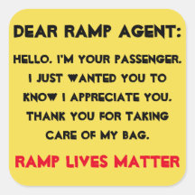 "Beste Ramp Agent" Bagage