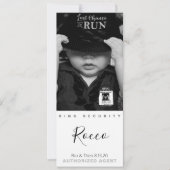 Beste Ring Bearer Ever Fotokaart Save The Date (Voorkant)