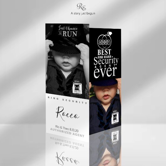 Beste Ring Bearer Ever Fotokaart Save The Date