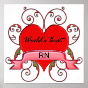 Beste RN ter wereld Poster