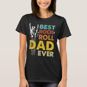 Beste Rock n Roll Vader Ooit Gitaar Muzikant Beste T-shirt