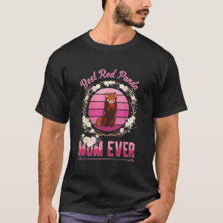 Beste rode panda-moeder ooit t-shirt