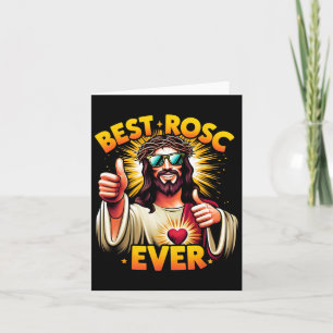 Beste Rosc ooit Christelijk Funny Easter Jesus Doc Kaart