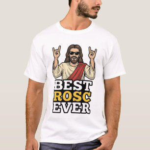 Beste Rosc Ooit Vintage Rock Hand Religieus Shirt_ T-shirt