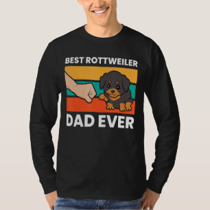 Beste Rottie vader beste rottweiler vader ooit T-shirt