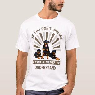 Beste Rottweiler Kunst Voor Mannen Vrouwen Kindere T-shirt