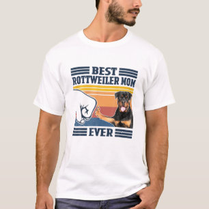 Beste rottweiler Mam ooit Moederdag Christus T-shirt