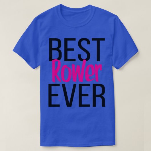 Beste Rower Ever 2 T-shirt (Design voorkant)