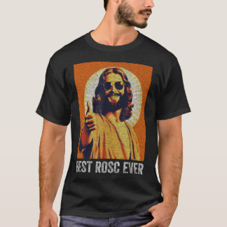 Beste Rozenkrans Ooit Jezus Grappig Paasverpleegst T-shirt