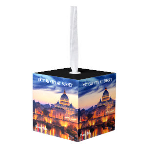 Beste rustige plekken in Italië Kubus Ornament