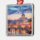 Beste rustige plekken in Italië Metalen Ornament (Links)