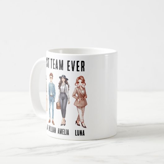 Beste samenwerking ooit - Proost op het beste team Koffiemok (Voorkant links)