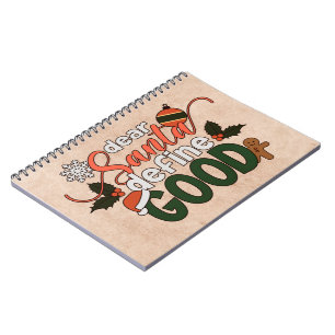 Beste Santa Define Goede Kerstmis NOTITIEBOEK