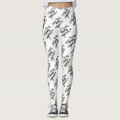 Beste Santa Define Good Leggings (Voorkant)