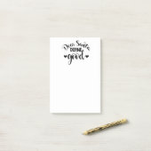 Beste Santa Define Good Post-it® Notes (Op bureau)