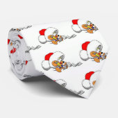 Beste Santa Mouse Stropdas (Opgerold)