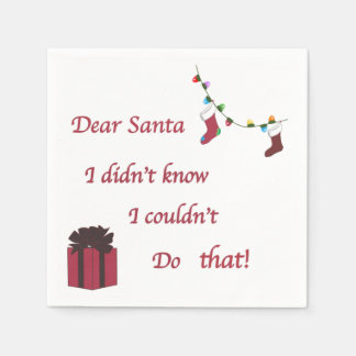 Beste Santa Napkin Servet