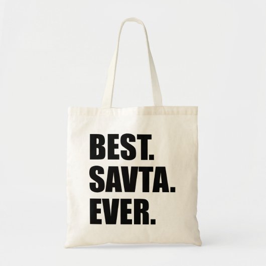Beste Savta Ever Tote Bag (Voorkant)