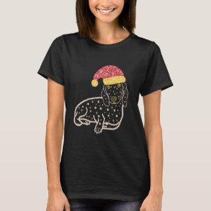 Beste Schattigee Teckel Kerstboom T-shirt