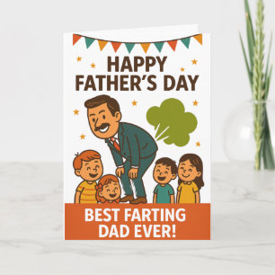 Beste Scheet-Vader Ooit Gelukkig Vaderdag Kaart