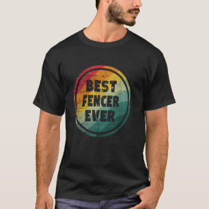 Beste schermer ooit grappige schermer t-shirt