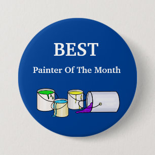 Beste schilder van de Button van de Maandwerknemer