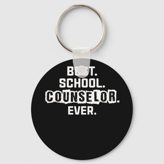 Beste schooladviseur ooit sleutelhanger (Voorkant)