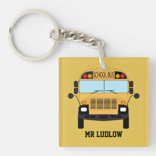 Beste schoolbuschauffeur Dank u voor uw waardering Sleutelhanger
