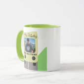 Beste schoolbuschauffeur fotocadeaus mok (Voorkant links)
