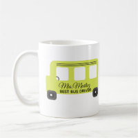 Beste schoolbuschauffeur Gele bus