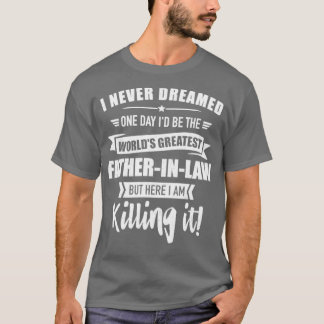 Beste schoonvader ter wereld t-shirt