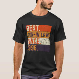 Beste Schoonzoon Sinds 1996 Familie Zoon Verjaarda T-shirt