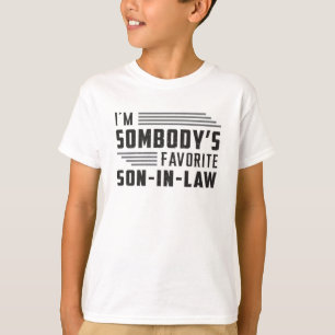 beste schoonzoon trots Geweldige grappig cadeau T-shirt