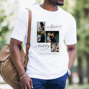 Beste script voor papa ooit Familie Foto Keepomw Tri-Blend Shirt