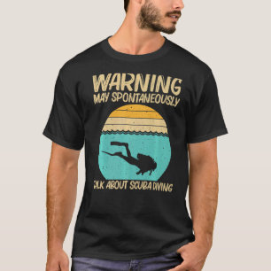 Beste scuba-duiken voor mannen, professionele scub t-shirt