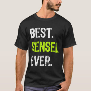 Beste Sensei ooit Grappige Martial Arts leraar Gif T-shirt
