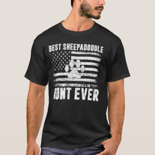 Beste Sheepadoodle tante ooit Sheepadoodle T-shirt