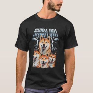 Beste Shiba Inu Hond Vader Heavy Metal Hond Moeder T-shirt