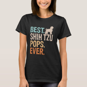 Beste Shih Tzu Poppen ooit Hondenliefhebber Opa Fu T-shirt
