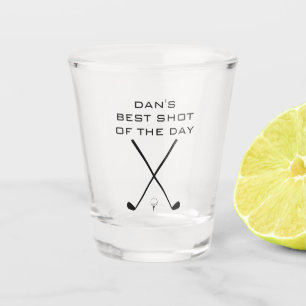 Beste Shot Van De Dag Gepersonaliseerd Golf Glas